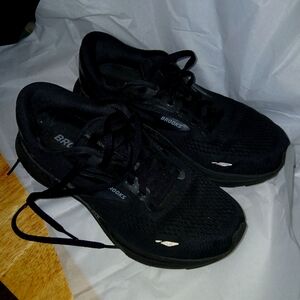 Brooks Women's Black Ghost Adrenaline GTS Athletic Shoes 8.5